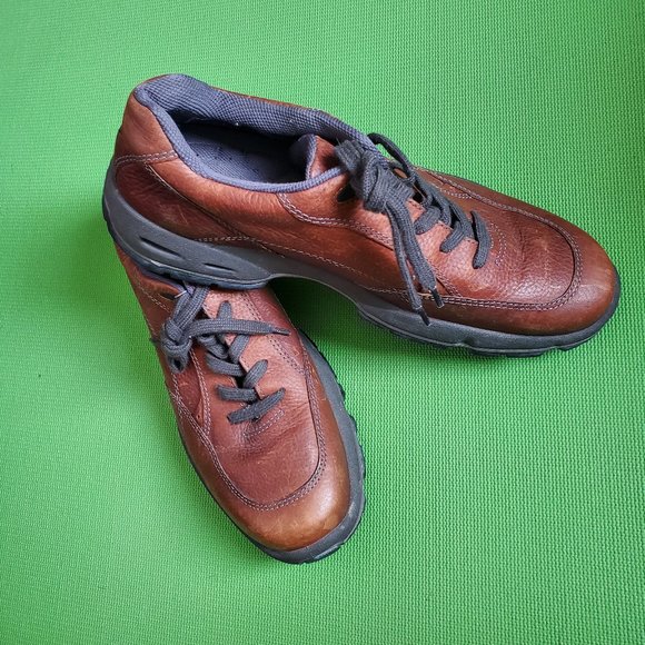 New Ecco Tan Leather Full Grain Sneakers (Size EU 43; US 10) - Picture 2 of 14